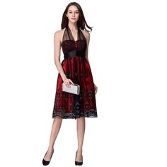 Reposhing This Item I Purchased From @Okseniya. Loved It, But Didn’t Fit. New With Tags Questions? Leave A Comment Below! Prom Dress Color, Lace Wedding, Prom Dress, Black Red, Colorful Dresses, Prom Dresses, Black And Red, Size 4, Prom