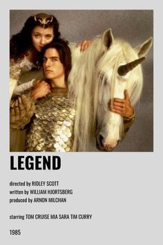 the poster for legendd starring actors and horses