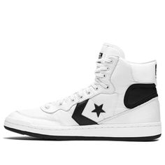 Converse Fastbreak Hi High Top Sneakers/Shoes Converse Fastbreak, Black White Sneakers, Run Star Hike, White Shoes Sneakers, Black And White Sneakers, Brand Magazine, Black High Tops, Black Gums, University Blue