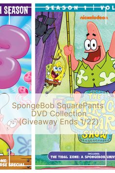 the spongebob squarepants dvd collection giveaway ends 2012