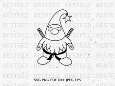 an angry bird with two swords on it's head and the words svg png