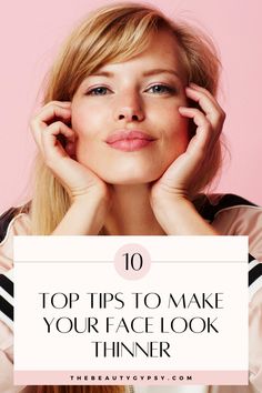 Have a round face? Gained a few pounds? Bloated? Try these simple makeup, hair and accessory tips to make your face look thinner. Instantly. Define Curly Hair, Hair Stules, Diy Haircare, Contouring Techniques, Hairstyle For Chubby Face, Anti Aging Skincare Routine, Slimmer Face, Hair Up Or Down, Best Makeup Tips