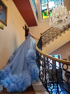 Classic Ball Gowns, Blue Quinceanera Dresses, Sweet 15 Dresses, Quince Dresses Mexican, Dream Prom Dress