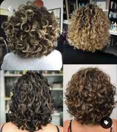 20 CURLY HAIRSTYLES FOR WOMEN OVER 50 - valemoods Kręcony Bob, Haircut Curly, Curly Hair Updo