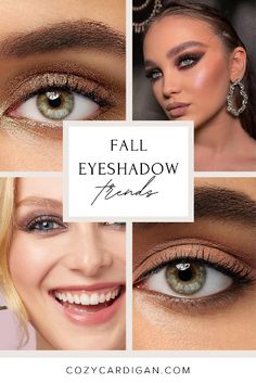 Fall eye shadow trends for 2023 are all about rich, warm colors, and bold, statement-making looks. Here are some of the hottest trends of the season to help you achieve that perfect autumnal eye makeup. Fall Eye Makeup, Fall Eyeshadow, Metallic Eyes, Subtle Highlights, Smoky Eyes, Nature Color Palette, Changing Leaves, Eye Looks