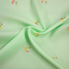 Edith is a mint green lyocel fabric with embroidered floral pattern, ideal for tops, blouses, shirts, dresses, skirts or trousers. Composition: 100% LYOCELL Width: 142cm Colour: mint green, multicolour (flowers) Pattern: floral Weight: 190gr/m2 Solid & Striped, Bias Tape, Flowers Pattern, Stretch Velvet, Sewing Thread, Lace Knitting, Pattern Floral, Silk Chiffon, Twill Tape