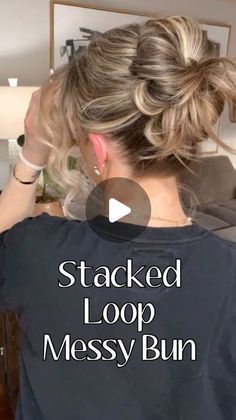 Natalie Palmer on Instagram: "The real MVP is these elastics! The stretch🤪  -Comment SHOP for direct links to be sent to your DM’s  OTHER WAYS TO SHOP-  •Go to my IG home page to find my link in bio- linker.ee/natalie.m.west  •Follow me on LTK for exclusive content- natalie.west  •Shop my Amazon Storefront- shop collections, photos, and videos.   Hairstyle • Hair • Fashion • Beauty • lifestyle • Affordable Style • Amazon Finds • Hair Tutorials • Hair Products • Hair care • Styled Content  #hairstyle #easyhairtutorials #hair #hairgoals #viralreel #beautytips #longhair #nataliemwest #trending #fyp #hair #haircrush #bohostyle #shorts #viralshort #foryourpage #diy #volume #hairhacks" Western Hairstyles, Long Hairdos, Bouffant Hair, Creamy Blonde, Edgy Short Hair, Updo Hairstyles