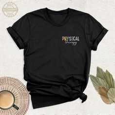 Physical Therapy Pocket Print Shirt, Pediatric Physical Therapy Tshirt, Birthday PT Tee, Pediatric Physical Therapy Tee, PT Appreciation Tee. Welcome to BestMomentTees! Step into a world of comfort and style with our handmade shirts from the renowned Bella Canvas brand. The solid colors are 100% pure cotton, while the delightful heather colors are a charming blend of 52% cotton and 48% polyester. 🍃 Each shirt is a true labor of love, meticulously created using the innovative DTF printing method Basic Crew Neck Tops For Birthday, Basic Crew Neck T-shirt For Birthday, Pediatric Tshirt Ideas, Physical Therapy Cricut Ideas, Physical Therapy Tshirt Ideas, Cute Occupational Therapy Shirts, Physical Therapy Shirts, Pediatric Physical Therapy, Senior Shirts