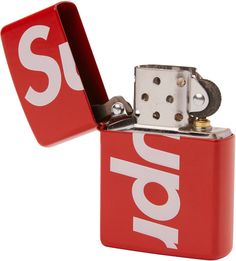 Supreme Logo Zippo Red - SS18 Supreme Iphone Wallpaper, Supreme Clothing, Supreme Bape, Supreme Logo, Supreme Accessories, Red Season, Supreme Wallpaper, Louis Vuitton Collection, Lighting Logo