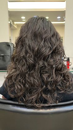 Digi Perm Medium, Soft Perms For Medium Length Hair, Perms For Medium Length Hair, Perm Before And After, Perm Curly Hair, Magical Hairstyles