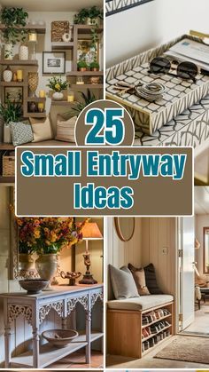 small entryway ideas are great for the homeowners and their guests to use