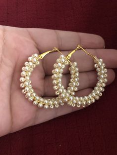 Excited to share the latest addition to my #etsy shop: Kundan jewelry, indian jewelry, pakistani jewelry, indian earrings, pakistani earrings, hoop earrings, gajra hoop, #noorzaracollection Kundan Hoop Earrings For Diwali Party, Kundan Hoop Earrings For Party, Kundan Hoop Earrings Temple Jewelry Gift, Diwali Party Kundan Hoop Earrings, Handmade Elegant Chandbalis For Festivals, Elegant Chandbalis With Gota Work, Kundan Hoop Earrings For Celebration, Kundan Hoop Earrings As A Gift, Bollywood Chandbali Bridal Earrings Gift