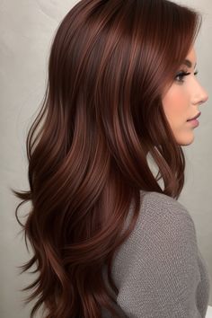 Chocolate Copper Hair Color Ideas That Will Make You Turn Heads Chocolate Cooper, Cooper Hair, Winter Hair Colors, Copper Hair Color, Red Heads, Winter Hair Color