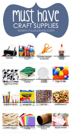 the most must have craft supplies for kids