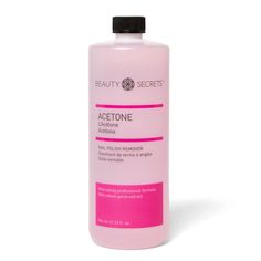 Beauty Secrets Acetone Professional Nourishing Nail Polish Remover is a nourishing formula for nails. Beauty Secrets Acetone Nourishing Nail Polish Remover  |  32 oz. | Sally Beauty Baby Nail Polish, Temple Room, Nails Care, Bday Wishlist, Nail Polish Removers, Colour Remover, Sally Beauty, Future Mom, Polish Remover