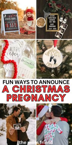 Looking for simple DIY Christmas pregnancy announcements for Christmas 2024? We're sharing fun and special ways to reveal your news to husband, to parents, family, and friends. These are the best Christmas baby announcement ideas, including ideas with sibling, for a photoshoot, with cookies, with a gift, and more, perfect for a first baby, second child, and beyond! Holiday Pregnancy Announcement, Announcement Photoshoot, Pregnancy Announcement Photoshoot, Halloween Pregnancy Announcement