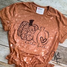 Its Fall Yall, Leopard Pumpkin, Fall Shirts Women, Its Fall, Patches Shirt, Fall Yall, Bleach T Shirts, Cute Shirt Designs, Autumn T Shirts