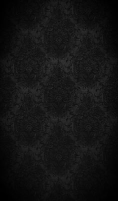 an abstract black and white wallpaper with swirly designs in the center, as well as dark background