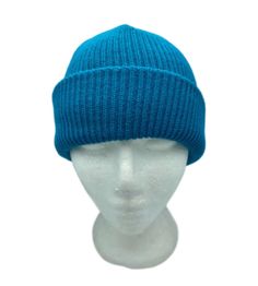 Cuffed Ribbed Knit BeanieUnisex Design Winter Hat Ski Cap SkullyRibbed KnitGreat style for cold weather outdoor activities & everyday wear.Stylish unisex design for both men and women.One size fits most (stretchy fit). Winter Blue Ribbed Hat, Blue Ribbed Winter Hat, Solid Winter Hats For Cold Weather, Blue Winter Beanie For Outdoor, Blue Winter Beanie For Outdoor Use, Blue Winter Outdoor Beanie, Outdoor Blue Knitted Beanie, Winter Outdoor Ribbed Beanie, Adjustable Winter Beanie