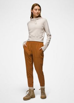 A lightweight, high-rise straight leg pant that's a packable staple. Stretch Pants For Elevated Casual Fall Wear, Straight Pants For Elevated Casual Fall Occasions, Fall Straight Pants For Elevated Casual Occasions, Elevated Casual Fall Pants, Versatile Fall Pants With Hip Pockets, Fall Elevated Casual Straight Pants, Loosely Fitted Pants For Elevated Casual Fall Fashion, Fall Tapered Leg Parachute Pants With Elastic Waistband, Fall Elevated Casual Pull-on Pants