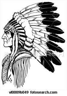 head dress Traditional Tattoo Black And White, Indian Tattoo Design, Native Artwork