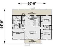 the floor plan for a two story house