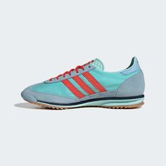 adidas SL 72 OG Shoes - Turquoise | Women's Lifestyle | adidas US Adidas Sl 72, Women Lifestyle, Adidas Online, Low Cut, Perfect Match, Athleisure, Fall Outfits, Online Shop, Cushions