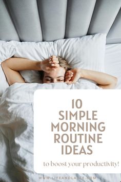 Discover 10 easy-to-implement morning routine ideas that will help you start your day with clarity, focus, and purpose. Boost your productivity and achieve your goals with these powerful morning habits. #morningroutine #productivitytips #selfcare" Simple Morning Routine, Morning Routine Ideas, Routine Ideas, Morning Habits