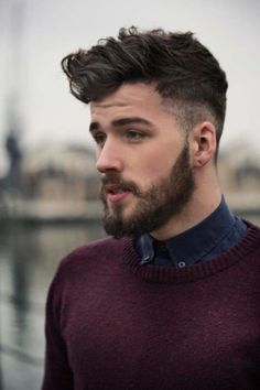 Charlie Winzar Which Hairstyle Suits Me, Hipster Haircut, Man With A Beard, Best Beard Styles, Pompadour Hairstyle, Long Face Hairstyles, Beard Styles For Men