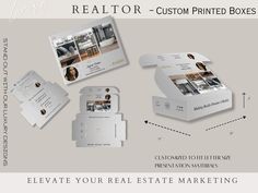 the realtor custom printed boxes