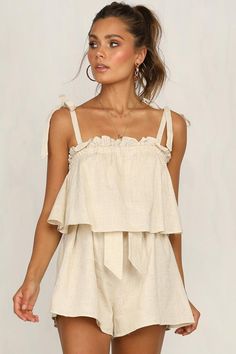 Summer Playsuit, Mode Inspo, Playsuit, Diy Clothes, Fashion Inspo Outfits, Pajamas, Summer Outfits, Fashion Inspo