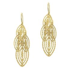 Now, come and be a trendsetter with our wide and exotic range of stunning earrings that have been exclusively designed to cater all your needs. JewelStop presents hoop earrings that have an elegant design you would love to flaunt around. You can pair these earrings with any attire of your choice plus wear these as daily wear accessories too. These would make the perfect choice for those who love simplicity coupled with elegance. The hoop earrings have been crafted in 14k gold that is properly st Minimalist Earrings Studs, Simple Stud Earrings, Beaded Drop Earrings, Stunning Earrings, Gold Earrings Dangle, Gold Texture, Chandelier Earrings, Diamond Cut, Gold Material