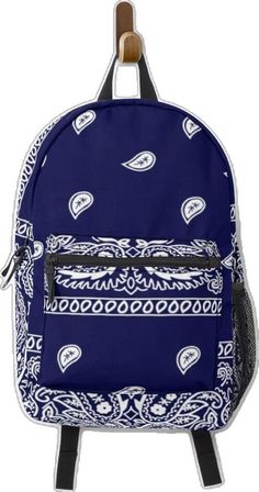 Blue Backpack, True Blue, Backpacks, For Sale, Blue