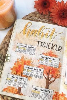 Check out 25+ best November bullet journal habit tracker ideas for inspiration #habittracker #bujo #bulletjournal #bujotracker #bujospread November Tracker, November Habit Tracker, Journal Habit Tracker Ideas, Bullet Journal Habit Tracker Ideas, Autumn Bullet Journal, Habit Ideas, Habit Tracker Ideas, Bullet Journal Habit Tracker, Journal Habit Tracker