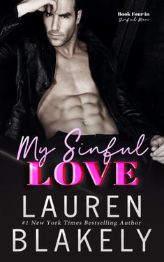 the cover for my beautiful love by lauren blazey, featuring a shirtless man in