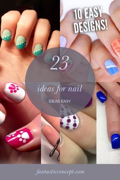 23 Ideas for Nail Ideas Easy #nail #ideas #easy #NailIdeas #nailideaseasy Nail Decoration Ideas Easy Diy, Random Nail Designs, Nail Ideas Easy, Easy Nail Art Ideas, Easy Nail Ideas, Negative Space Nail Art, Kids Nail Designs, Negative Space Nails, Edgy Nails