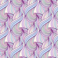 an abstract pattern with wavy lines