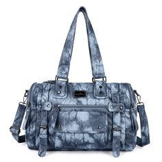 PRICES MAY VARY. 💯[Material]-This stylish multi pocket satchel handbag is made from high-quality eco-friendly vegan leather which is washed with a special technique to make it ultra-soft, durable, and easy to clean. Just wipe with a damp cloth to keep this bag looking new. It has a classic silver hardware and top zipper closure that makes it easy to grab things inside your bag. 🎀[Dimension]-The size of our Hobo bags are 16.1"x4.3"x11.0"(40.6*11*27.9)cm. Removable shoulder strap drops: 23.2" (5 Trendy Leather Bags, Crossbody Travel Bag, Handbags Hobo, Soft Leather Purse, Crossbody Bags For Travel, Purses For Women, Stylish Handbags, Vintage Shoulder Bag, Hobo Bags