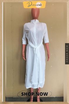 Summer Fashion Solid Color Cotton Korean Clothing Half Sleeve O Neck Oversized Long Shirt Dress Korean Clothing, Long Shirt Dress, Korean Outfits, Long Shirt, Half Sleeve, 1 Million, Half Sleeves, Summer Fashion, Shirt Dress