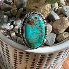 Hubei Beauty, Artisan Made. Sz. 8.5 Ring Color, Women Artisans, Turquoise Jewelry, Womens Jewelry Rings, Artisan Jewelry, Turquoise Ring, Women Jewelry, Turquoise, Ring