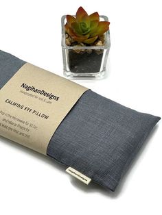 A calming Eye Pillow that balances the nervous system and keeps the mind calm. Simply lay it on your eyes and let your worries unwind with the incredible lavender scent and weighted sensation! NagihanDesigns makes sure of using quality ingredients and materials to ensure it is safe for our bodies and sustainable for the environment. We strive to use local wildcrafted, organic, fair trade ingredients as much as possible. A weighted Eye Pillow should be an essential part of your self-care kit. It reduces stress and anxiety, relieves tension headaches, and allows deep sleep. They are especially exquisite with the added bonus of herbal aromatherapy. The Eye Pillow measures at 4x9, constructed with an inner lining to guarantee a balanced weight and maintain the herbal scent. It’s filled with a Relieve Tension Headache, Dried Lavender Flowers, Grape Color, Lavender Gifts, Eye Pillow, Tension Headache, Relaxing Yoga, The Nervous System, Eye Pillows