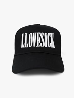 Adjustable Black Baseball Cap With Embroidered Logo, Black Hip Hop Snapback Hat With Embroidered Logo, Black Hats With Embroidered Logo For Streetwear, Black Embroidered Logo Baseball Cap, Black Cotton Snapback Hat With Letter Print, Black Dad Hat With Letter Print For Streetwear, Black Dad Hat With Embroidered Logo Flat Bill, Black Dad Hat With Embroidered Logo, Black Letter Print Dad Hat For Streetwear