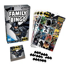 the batman family game is in its box