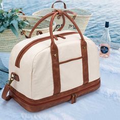 Canvas Duffle Bag Women Waterproof Canvas Overnight Bag Weekender Bag With Shoes Compartment Model Number: OMS50107 Dimensions: 19"L x 9.5"W x 13"H / 48 cm(L) x 24 cm(W) x 33 cm(H) Weight: 2.2 lb / 1 kg Hardware: Selected Hardware Shoulder Strap: Adjustable & Removable Color: Beige Features: • Selected Canvas and PU Leather• Inside 1 Cell Pocket, 1 Wallet Pocket, 1 Zipper Pocket.• YKK Zipper• Adjustable Shoulder Strap• Can fit a 15.6'' Laptop. Carryon Bag, Canvas Duffle Bag, Overnight Travel Bag, Large Travel Bag, Leather Duffle Bag, Travel Bags For Women, Travel Tote Bag, Leather Duffle, Duffle Bag Travel