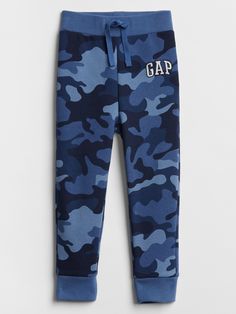 babyGap Logo Fleece Pants | Gap Factory Gap Clothes, Gap Outfits, Gap Logo, Boys Joggers, Camo Baby Stuff, Curve Jeans, Blue Camo, Blue Logo, Fleece Pants