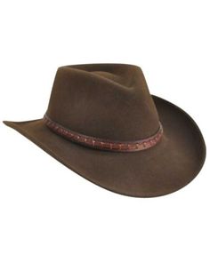 Wind River by Bailey Men's Firehole Brown Western Hat, Brown Cowboy Cafe, Brown Leather Hat, Mens Western Wear, Mens Cowboy Hats, Travel Accessories For Men, Wind River, Mens Hats Fashion, Western Hat, Leather Hat