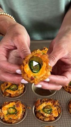 93K views · 8K reactions | 🌶️ REMIX TIME! 🔀 Nicole stuffs all of that cheesy, spicy jalapeño popper filling you love into a bite-sized hash brown cups—we might love these more than the original!

🧑‍🍳: Nicole McLaughlin (@nicolemcmom)
📸: Nicole McLaughlin (@nicolemcmom)

🔗 Head to the link in bio for the full recipe! @allrecipes

#instafood #food #foodie #jalapenopoppers #partyfoodideas #easyappetizers #appetizerrecipes | Allrecipes | Duffrey · Timeless Twice Baked Tater Tots, Tater Tot Breakfast Bites, Fried Appetizers For Party, Tater Tot Jalapeno Poppers, Spicy Finger Foods, Tater Tot Bites, Soulfood Appetizers, Finger Foods Appetizer Recipes Simple, Tater Tot Appetizers