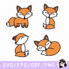 the fox svg files are available for use in this project