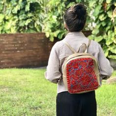 Handmade Mochila / Habdmade Backpack / Colorful Backpack / | Etsy Handmade Multicolor Backpack For School, Handmade Red Backpack, Handmade Multicolor School Backpack, Handmade Casual Backpack For Everyday Use, Handmade Casual Everyday Backpack, Casual Handmade Rectangular Backpack, Casual Handmade Brown Backpack, Casual Handmade Everyday Backpack, Casual Brown Handmade Backpack