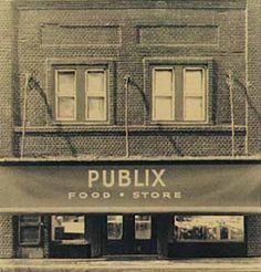 the publix food and store is located in an old brick building